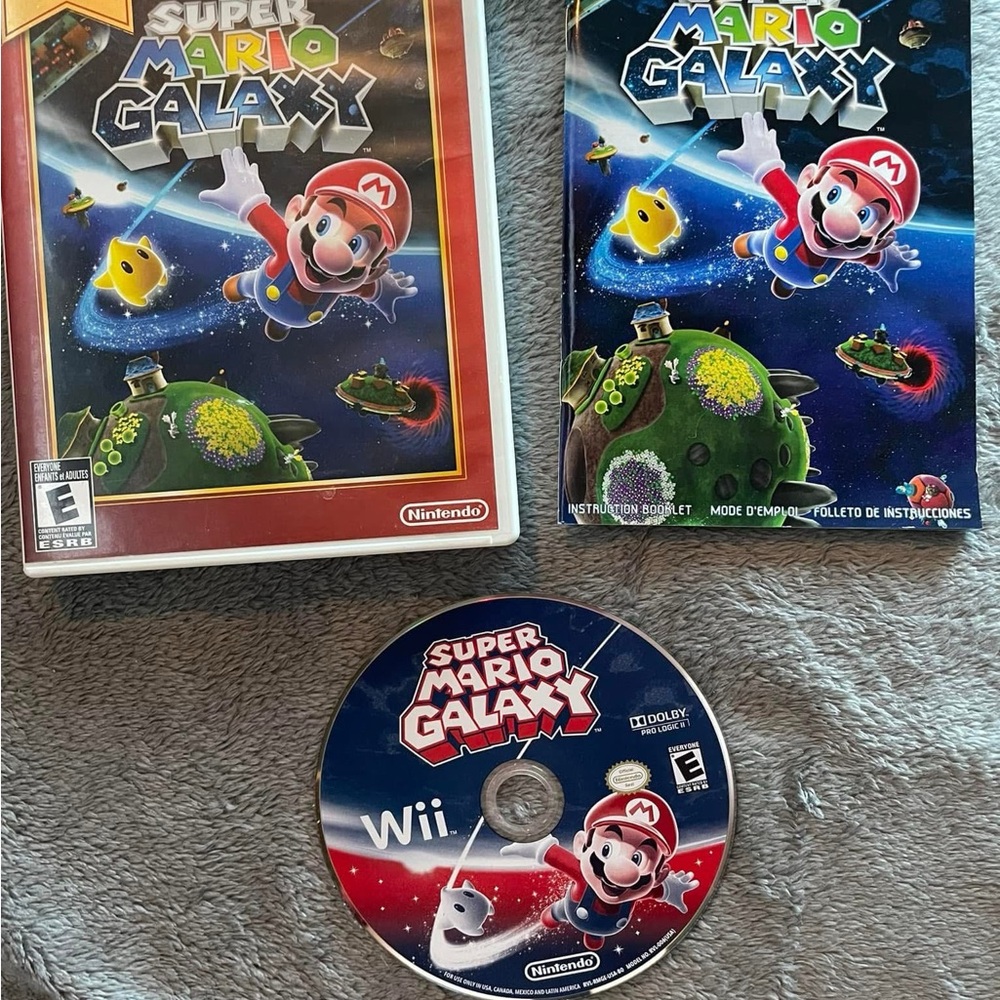 Nintendo Super Mario Galaxy - Black